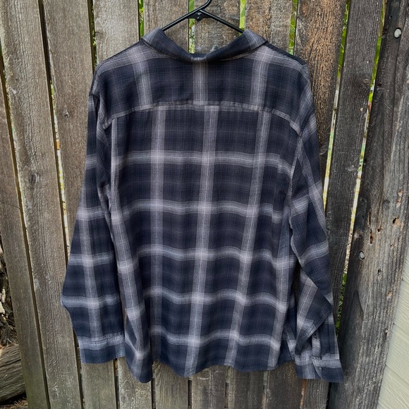 Abercrombie & Fitch Soft A&F Collection Plaid Flannel Button Down Shirt NWT XL - Picture 5 of 13